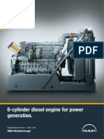 6-Cylinder Diesel Engine For Power Generation.: MAN Nutzfahrzeuge