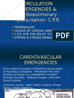 Terminology Causes of Cardiac Arrest C.P.R. For The Adult, Child & Baby Stroke & Stroke Management