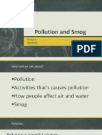 Pollution and Smog: Group 3 Reporting