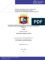 "EFECTO DEL CARBÓN ACTIVADO DE LENTEJA DE AGUA (Lemna SP.) EN LA REMOCION DE CLORO RESIDUAL DEL AGUA EN LA INDUSTRIA DE BEBIDAS PDF