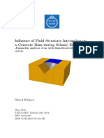 Influence of Fluid Structure Interaction On A Concrete Dam During PDF