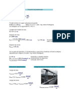 Diseño de Una Viga de Presforzado de Un Puente Con Excentricidad Variable PDF