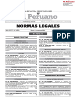 D.S 13-2019-PCM Regl D.L 1405 Regulaciones Descanso Vacacional PDF