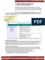 Software Implementation Audit Program Overview