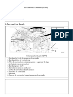 Diagrama de Fluxo Do Sistema de Combustível