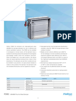 FDB2 - A0 (A60) Fire and Gas Damper