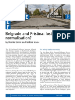 Belgrade and Pristina: Lost in Normalisation?: by Donika Emini and Isidora Stakic