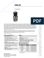 PR-1 Series : Adjustable Pressure Control Regulator