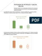 Reservas Certificadas de Petróleo y Gas en Bolivia