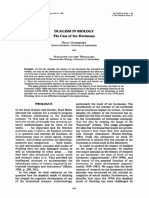 Dualism in Biology. The Case of Sex Hormones. Oudshoorn 1991