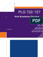 WBS - Week 2 - PLG722 - 727