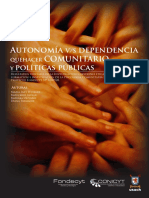 Autonomía Dependencia: Comunitario Políticas Públicas