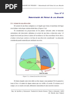 Tema 5 - Determinación Del Acimut de Una Dirección