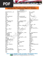 Tests de Practica para Suficiencia Politecnica Questionario # 1 Basico