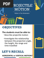 Projectile Motion: Motion in Two Dimensions