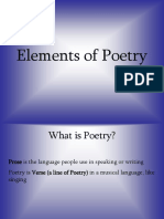 Elements of Poetry