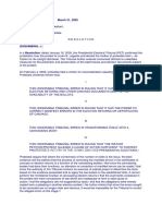 P.E.T. CASE No. 003 March 31, 2005 LOREN B. LEGARDA, Protestant, NOLI L. DE CASTRO, Protestee