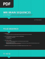 Mri Brain Sequences