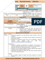 Marzo - 2do Grado Conocimiento Del Medio (2018-2019)