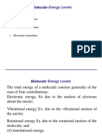 Molecular Energy Levels: Rotational Transitions