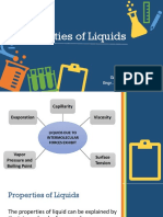 Properties of Liquids: General Chemistry 2 Engr. Jozel Bryan M. Terrible