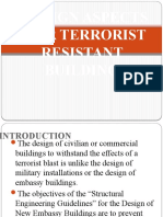 Design Aspects For Terrorist Resistant Buildings