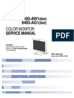 Monitor LCD IBM Model-T56A