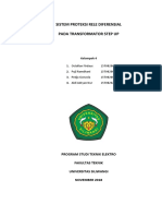 Sistem Proteksi Rele Diferensial Pada Transformator Step Up