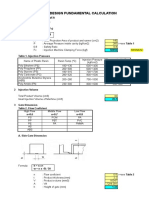 Mold Design Fundamental Calculation BATTERY COVER