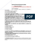 Cuestionario Derecho Laboral 