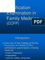 Preparation CCFP Exam Powerpoint