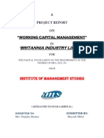 Working Capital Project