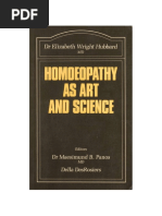 Homoeopathy - As - Art - and - Sciene by Elizabeth Wright PDF