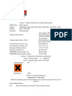 MSDS Benzyl Alcohol