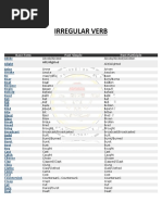 Irregular Verb