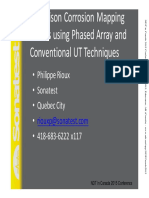 Wheel Probe Demo 1 NDT 2015 Canada