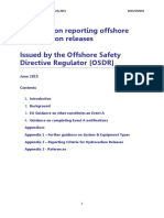 Guidance On Reporting Offshore Hydrocarbon Releases