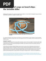 Fumigation of Cargo On Board Ships: The Invisible Killer