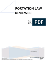 DILAG Transportation Law Quick Guide 1 PDF