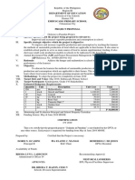 Gulayan Sa Paaralan Project Proposal