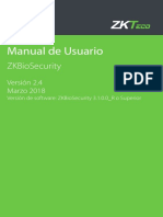 ZK BIOSECURITY - Manual de Usuario PDF