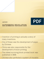 Gutenberg Revolution