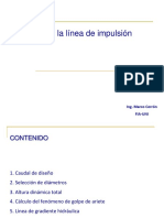 8) Linea de Impulsión