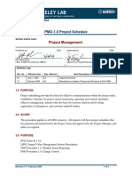 PMO 1.6 Project Schedule Project Management