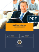 Curso Auditor Interno Iso 9001 2015