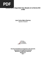 Tesis Basado en Iso 31001 Gestionde La Seguridad Vial 2017 PDF