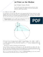 Article 1 A Special Point On The Median PDF