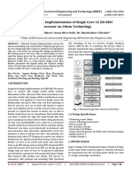 Physical Design Implementation of 32bit RISC Processor Using Synopsys ICC Primetime & StarRC XT