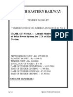 Annual Maintenance Contract of Solar Power System