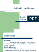 Ultrasonic Liquid Level Sensor